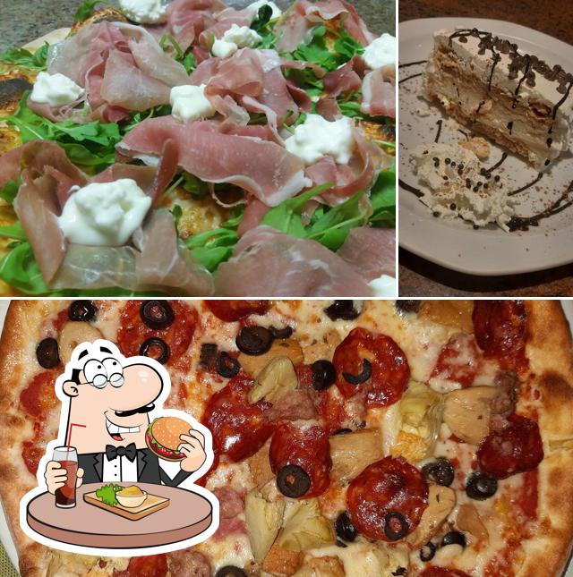 Prenditi un hamburger a Pizzeria Ristorante Alpino