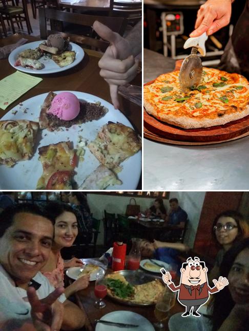 Platos en Totens Pizzarias