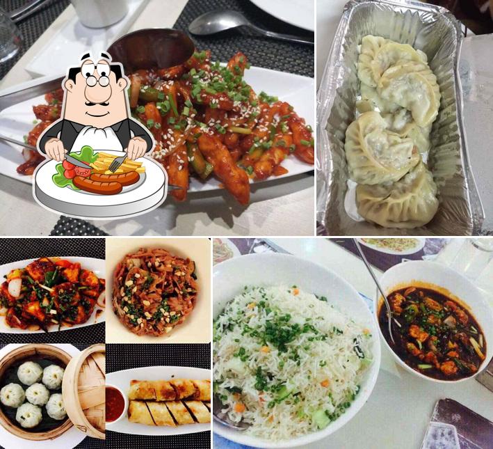 Food at Big Dragon