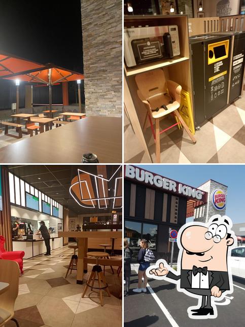 L'intérieur de Burger King