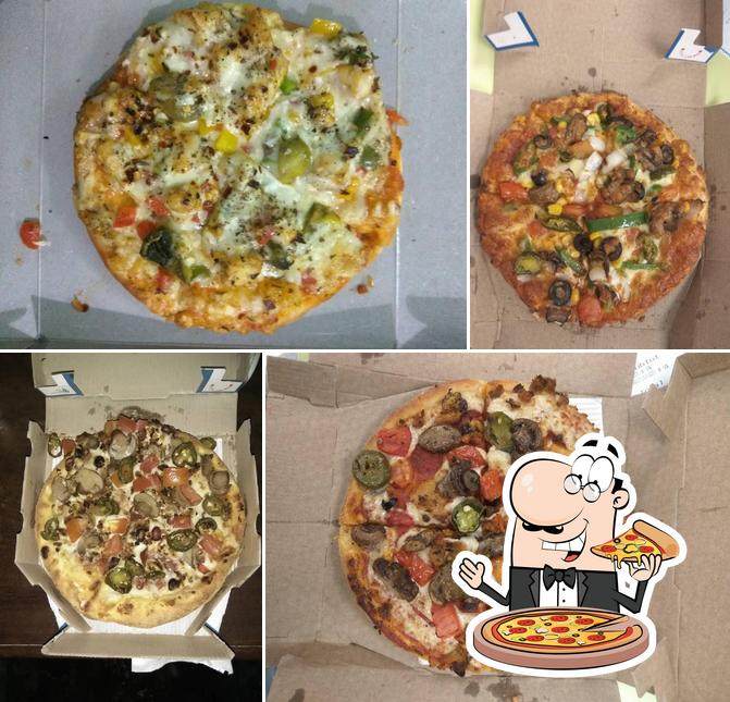 Try out different variants of pizza