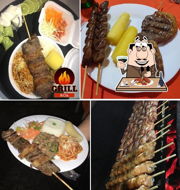 Espetinho Grill & Cia serve refeições de carne