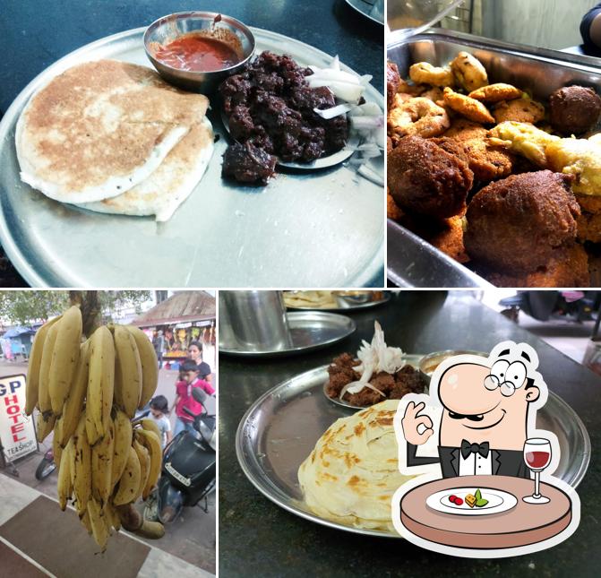 Food at GP Hotel and Tea Shop