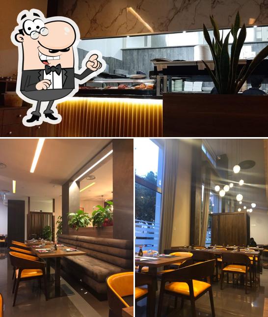 Gli interni di Kayo Sushi Restaurant