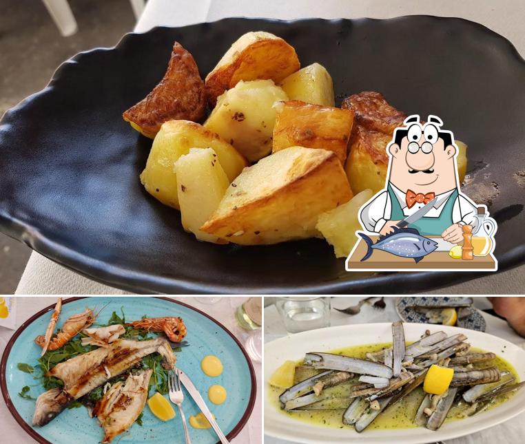 Salmone grigliato al Il Riccio Ristorante