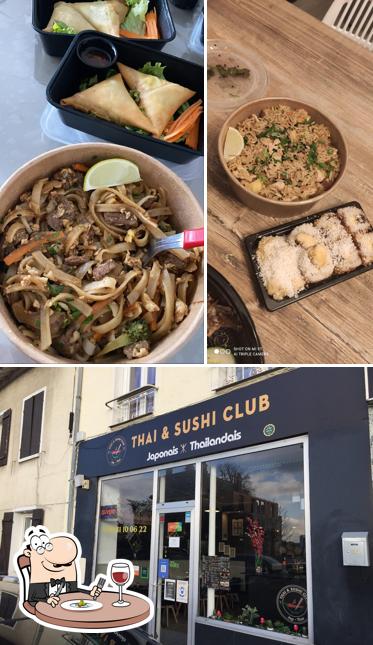 THAI & SUSHI CLUB se distingue par sa nourriture et extérieur