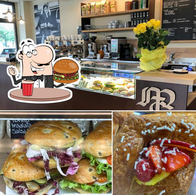 Ordina un hamburger a Bar Caffè Montecristo
