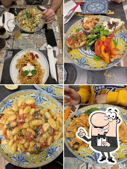 Gli interni di Cala la Pasta