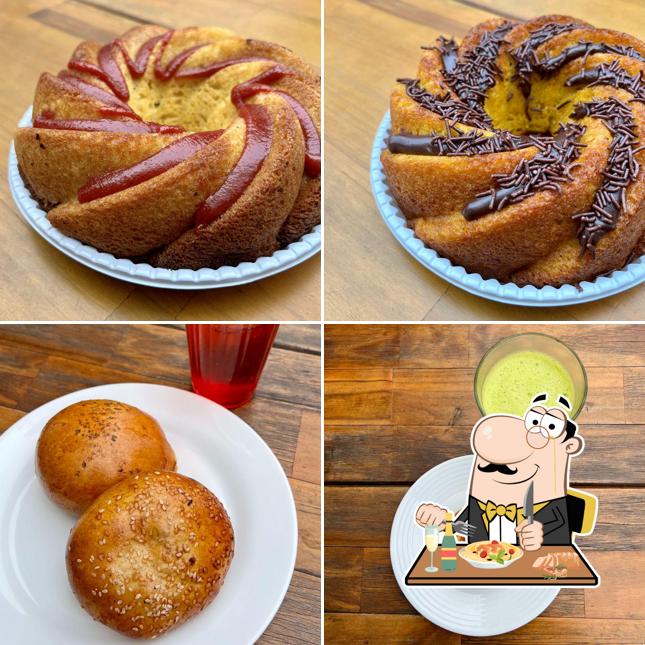 Comida em Padoca da Beth