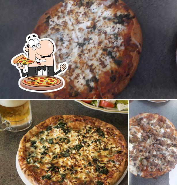Elige una pizza en Zois Pizza Palace