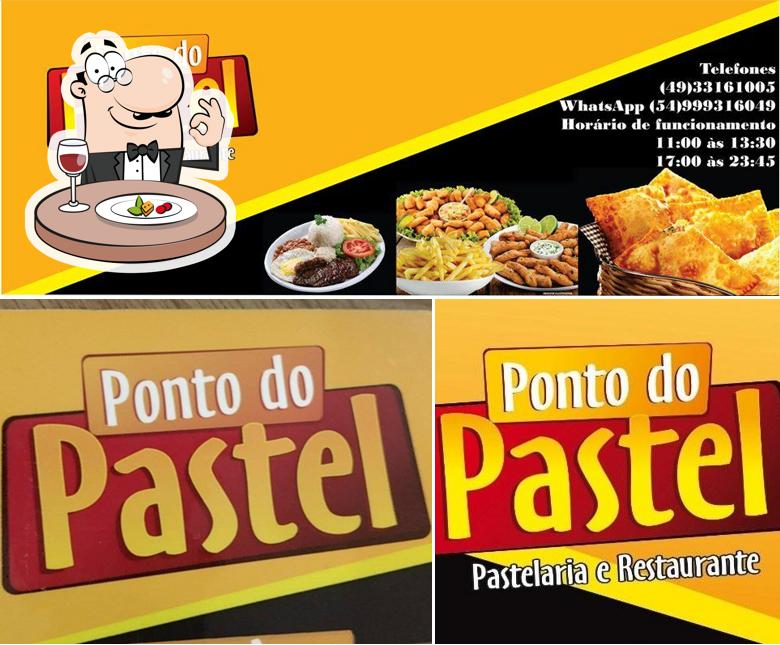 Food at Ponto do Pastel