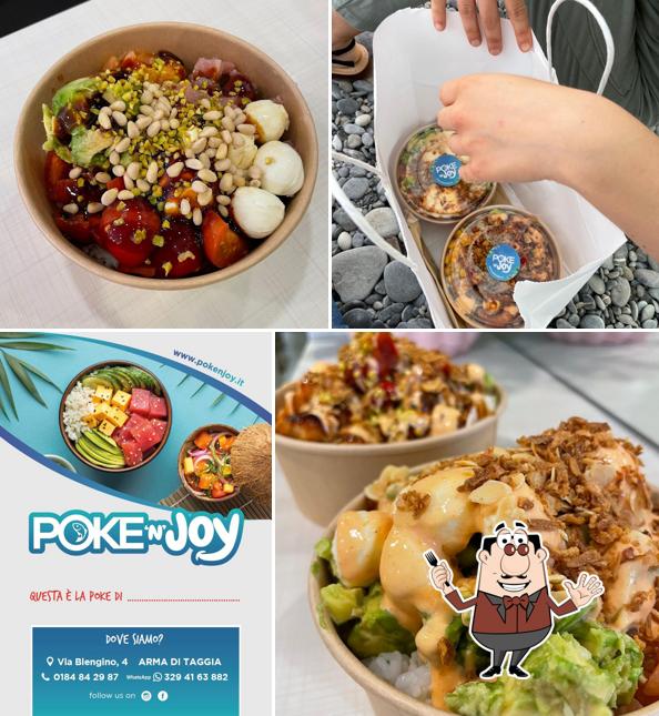 Cibo al Poke'N'Joy Arma di Taggia