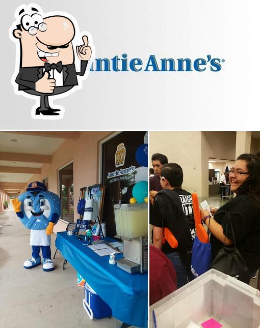 Look at this image of Auntie Anne's