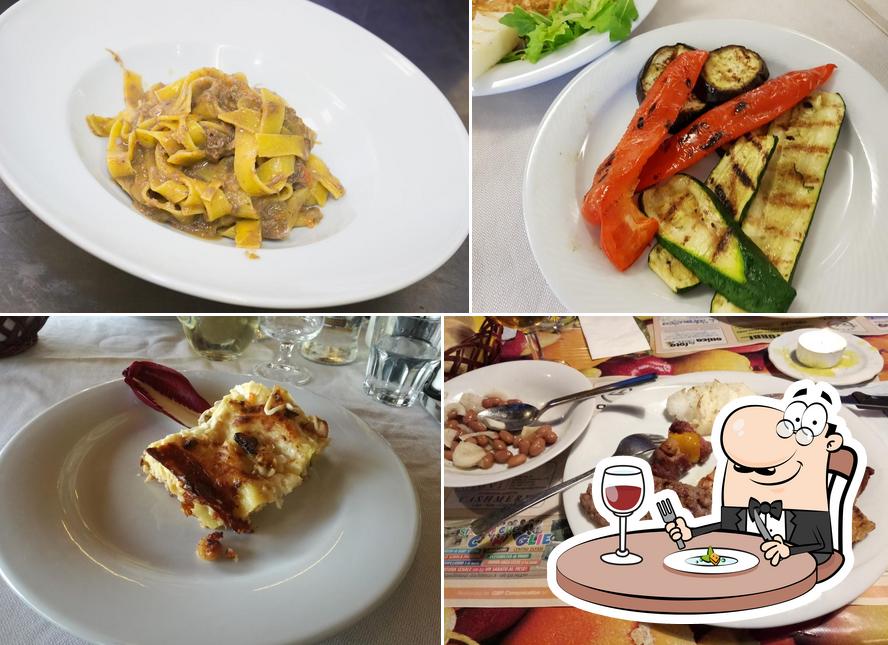 Platti al Ristorante Trattoria alla Cacciatora