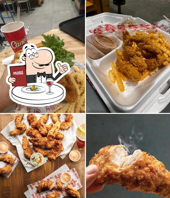 Comida rápida Raising Cane's Chicken Fingers, Friendswood, Bay Area
