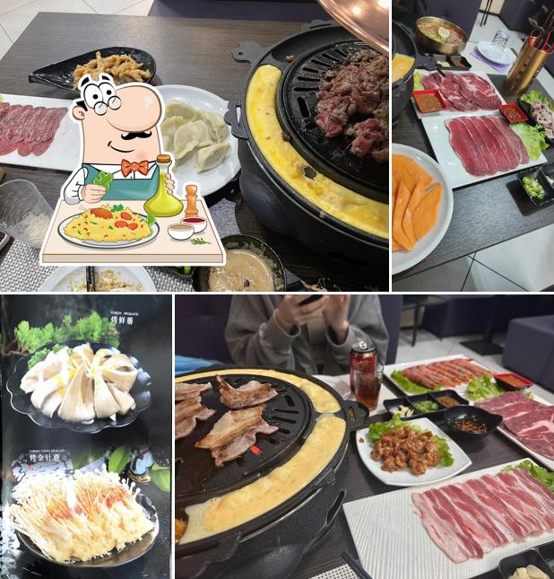 Platti al Laotanzhang bbq ristorante korea 老炭长韩式烤肉