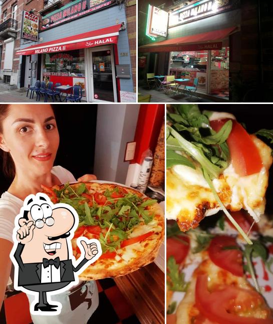 Vérifiez la photo indiquant la intérieur et nourriture concernant Pizzeria Milano 2