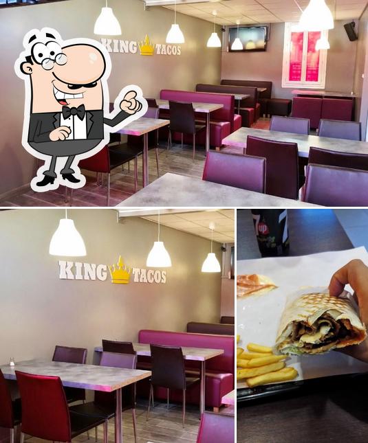 L’image de la intérieur et burger de King Tacos Toulouse - Restaurant Fast Food’s