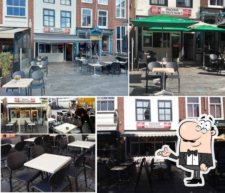 L'intérieur de Snackbar Grote Markt