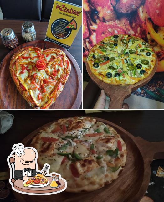 Try out pizza at THE PIZZA DINE (RAJAJIPURAM)