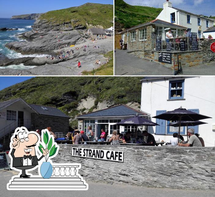 The Strand Cafe, Trebarwith Strand in Tintagel - Restaurant menu and ...