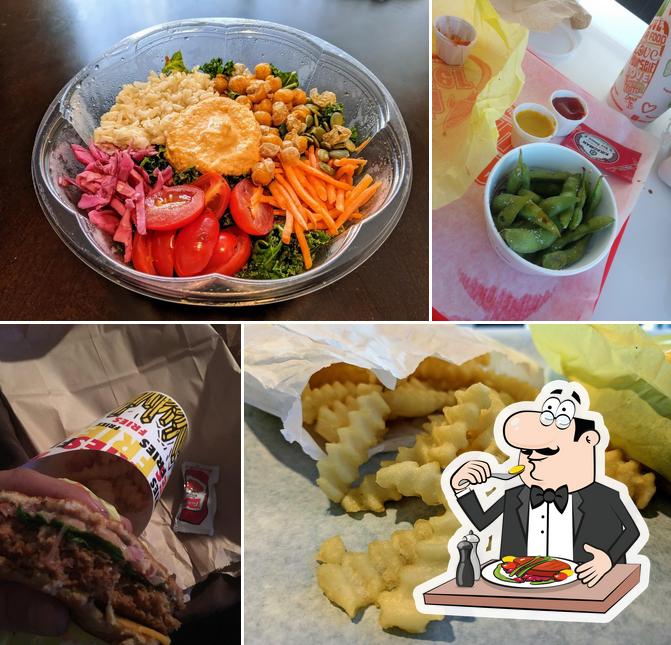 Earth Burger in San Marcos Restaurant menu and reviews