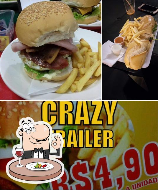 Comida em Crazy Trailer