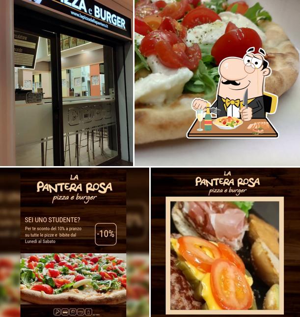 Platti al La Pantera Rosa - pizza e burger