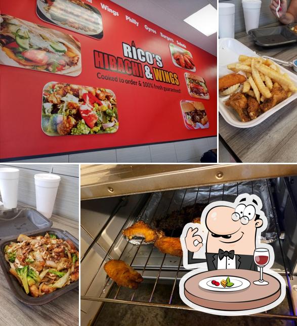 Rico’s Hibachi & Wings in Fayetteville Restaurant menu and reviews