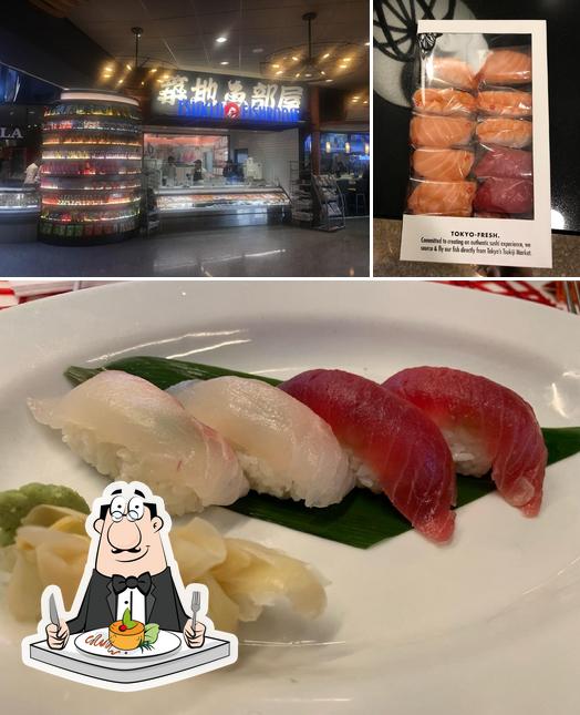 Food at Tsukiji Fishroom