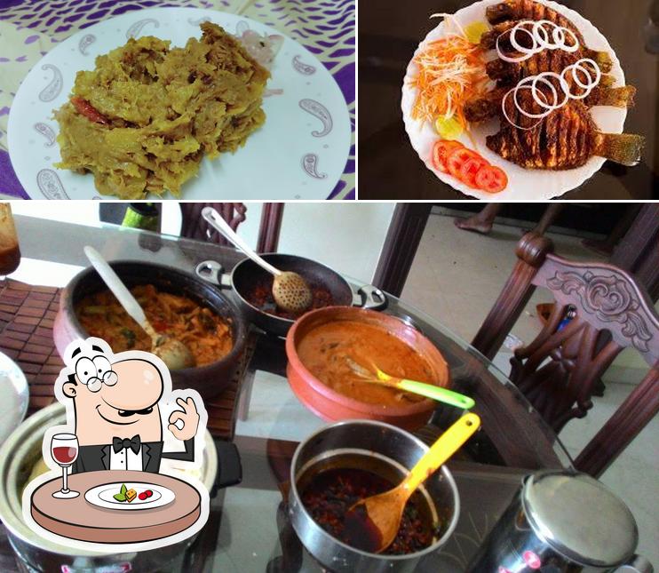 Food at Pacha manga Kerala Restaurant