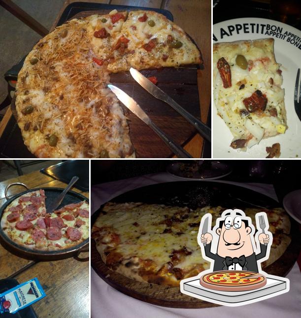 Experimente diferentes variedades de pizza