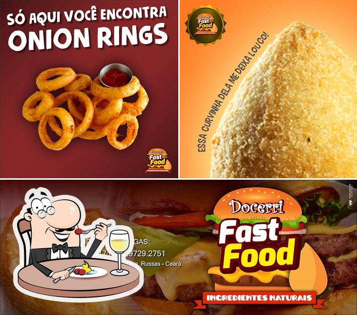 Comida em Docerri Fast Food