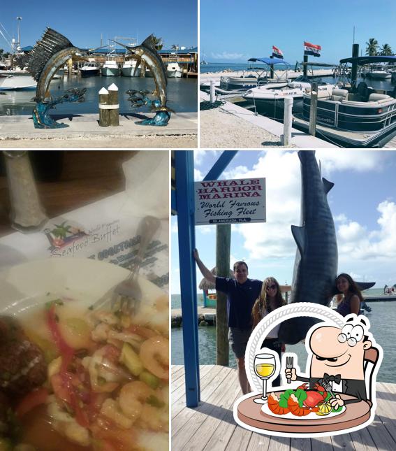 Get seafood at Whale Harbor Marina