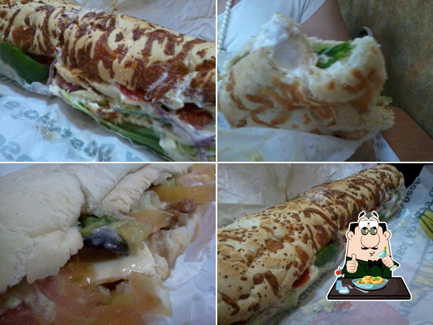 Platos en Subway