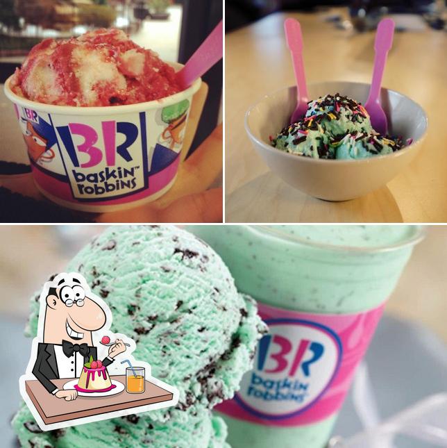 Baskin-Robbins propose un nombre de desserts