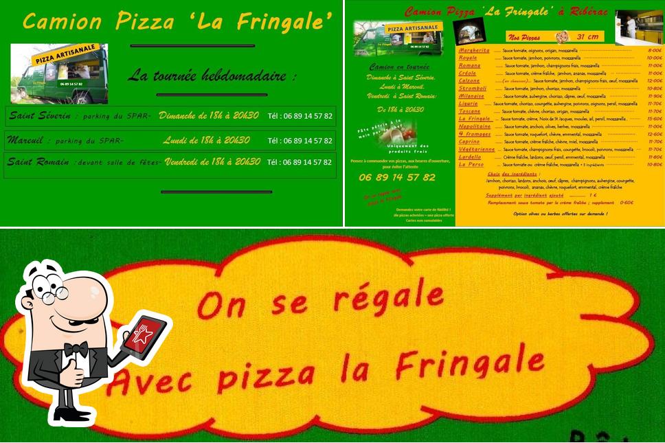 Image de Pizza à Ribérac, camion pizza à emporter La Fringale