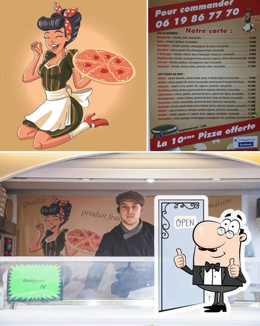 Voici une image de Retro pizza