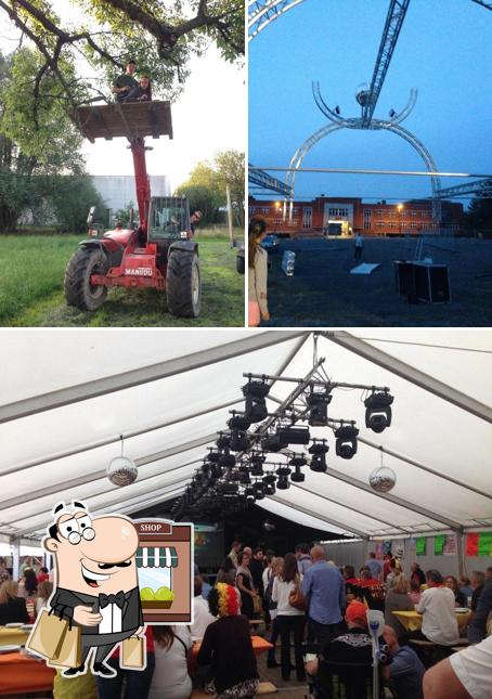 La Fête à Saive, Chapiteau