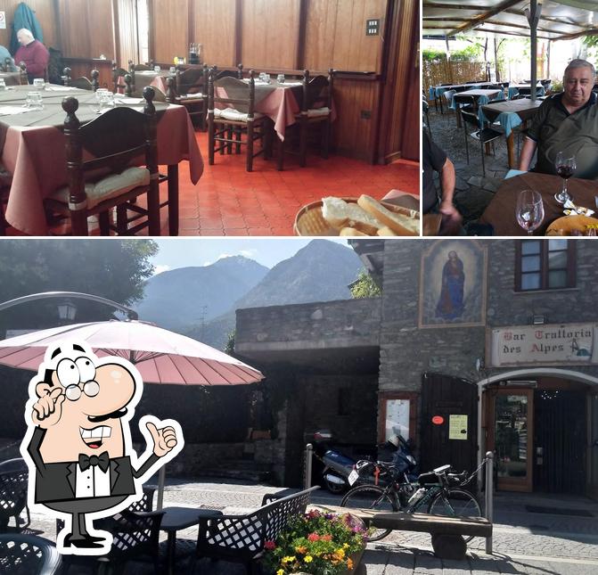 Gli interni di Bar Trattoria Des Alpes