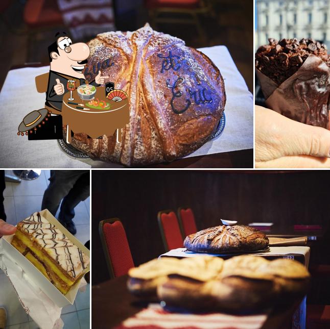 Nourriture à Boulangerie-Pâtisserie Papineau