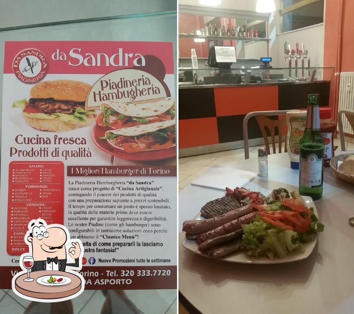 Platti al piadineria Sandra