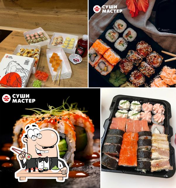 Les sushi sont disponibles à Sushi Master