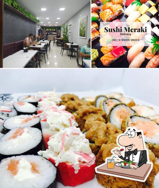 Comida em Sushi Meraki - Restaurante e Delivery