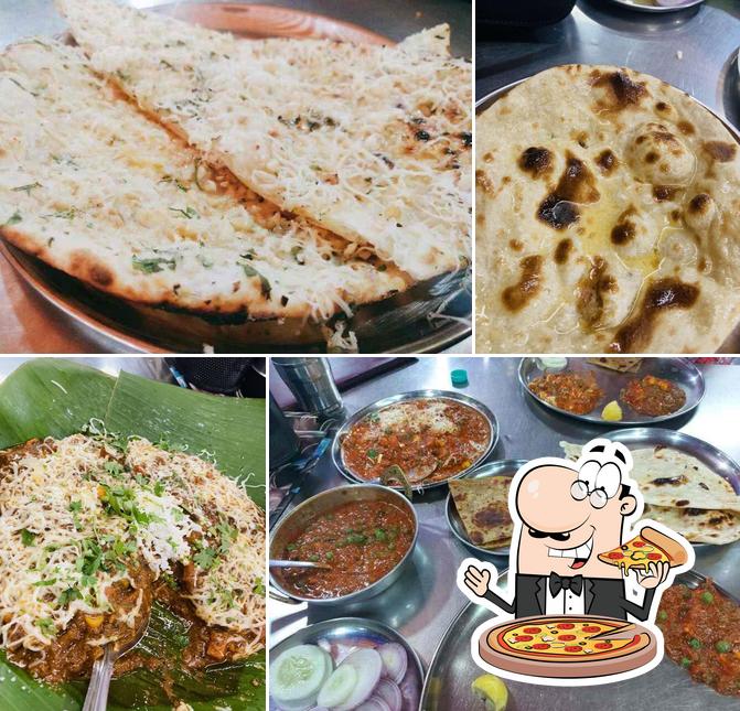 At Uncle and Shiva Snacks Center, you can taste pizza