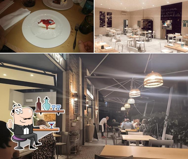 Pizzeria Derby si caratterizza per la interni e cibo