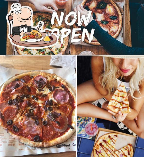 Blaze Pizza in Portage Restaurant menu and reviews