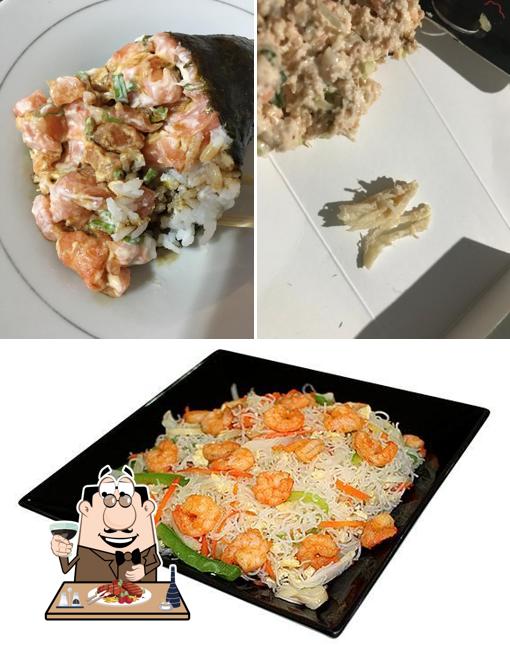Prove pratos de carne no Catay Oriental Food