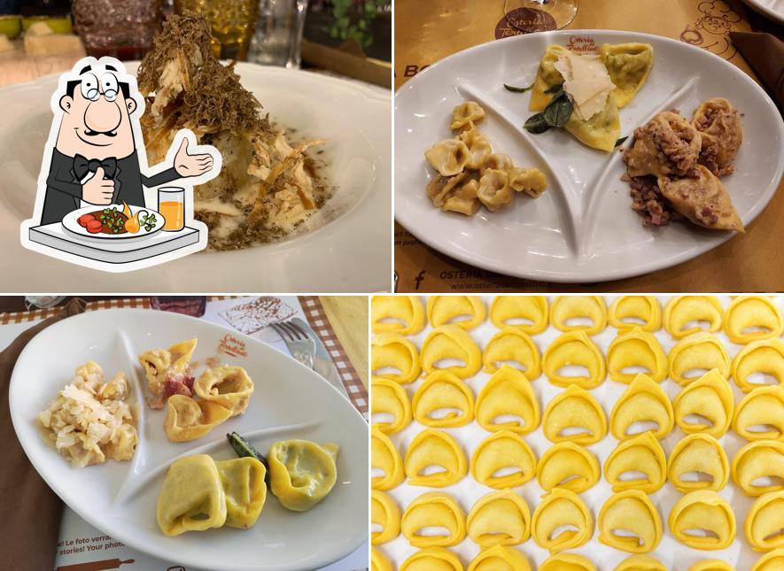 Essen im Osteria del Tortellino Lucca