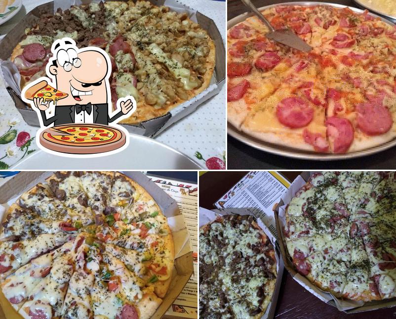 Consiga pizza no Quiosque da Praça